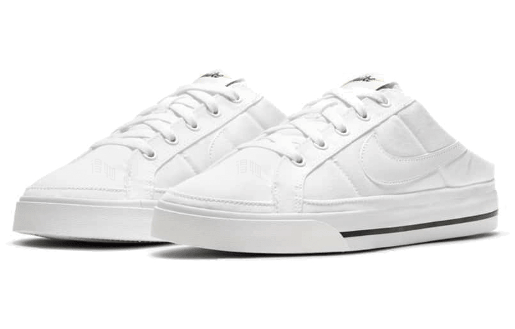 Nike Court Legacy Mule White Black — фото 8