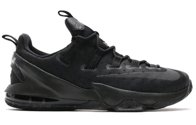 Nike Lebron 13 Low "Triple Black" — фото 7