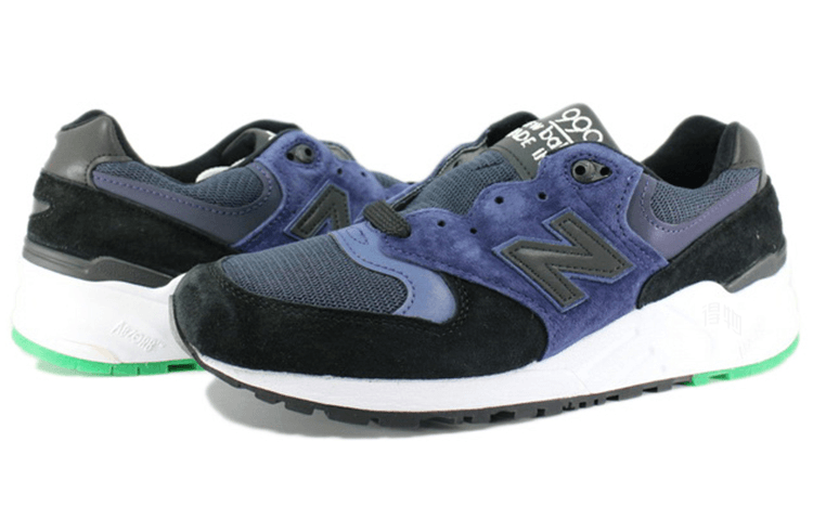 New Balance J.Crew x New Balance 999 Black Blue — фото 7