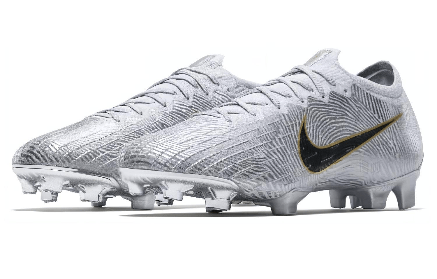 Nike Mercurial Vapor 12 Elite FG Silver — фото 8