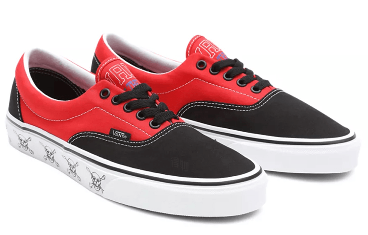 Vans Era Black Red — фото 7