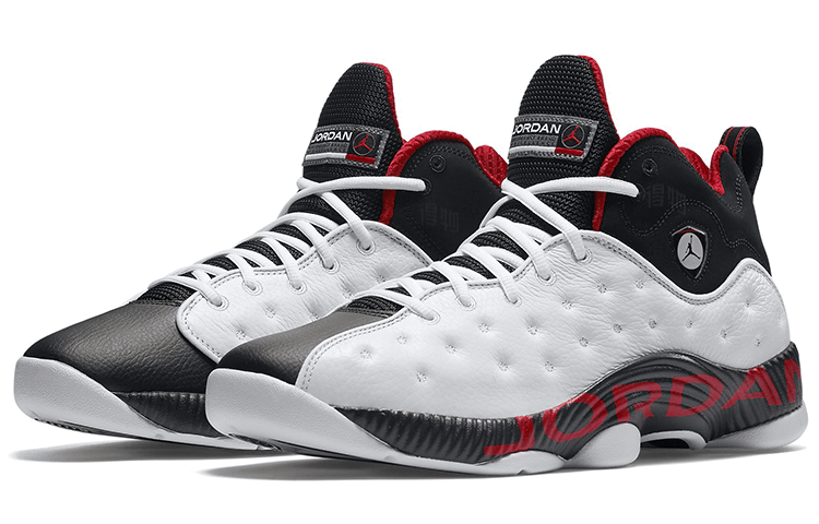Jordan Jumpman Team II White Black Red — фото 8