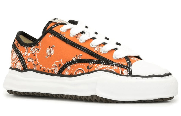 Mihara Yasuhiro Bandana Low Orange — фото 5