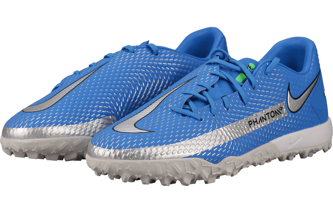 Nike Phantom GT Academy TF Blue Silver — фото 2
