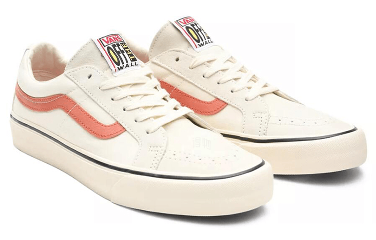 Vans SK8 Low Reissue Sf White Orange — фото 6