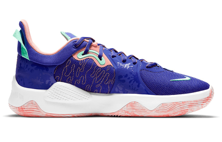 Nike PG 5 Blue Pink — фото 7
