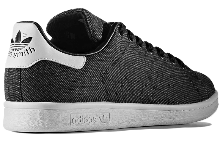 adidas originals adidas Stan Smith Denim Black — фото 7