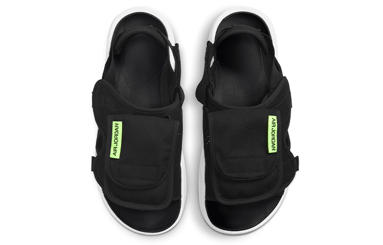 Jordan Ls Slide Black Green — фото 7