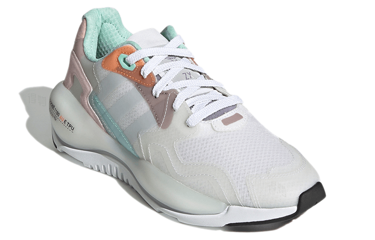 adidas originals adidas ZX Alkyne White Blue Pink — фото 8
