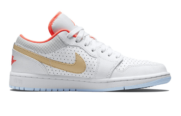 Jordan Air Jordan 1 Low SE "White Sesame" — фото 7