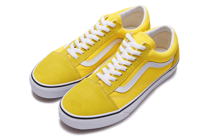 Vans Old Skool Orange White — фото 5