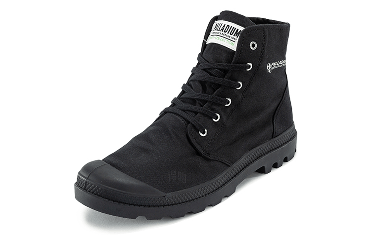 Palladium Pampa Hi Organic II Black — фото 5