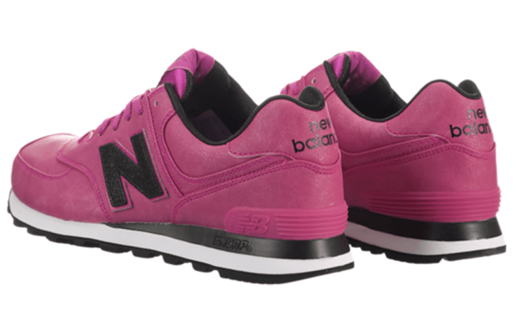 New Balance 574 Magenta Black — фото 3