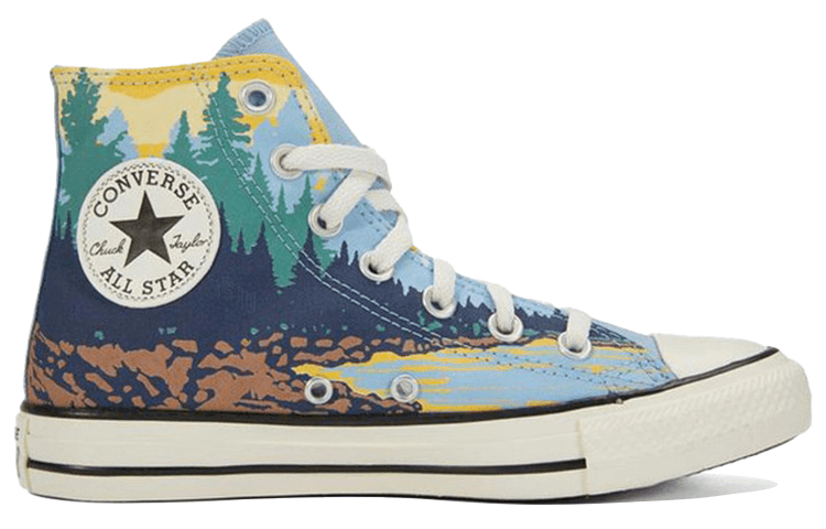 Converse Chuck Taylor High Top Ocean Blue — фото 6