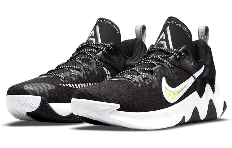 Nike Giannis Immortality EP Black White Green — фото 8