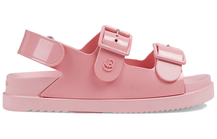 Gucci Studded Double G Sandals — фото 6