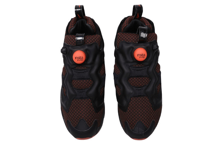 Reebok Instapump Fury Black Orange — фото 9