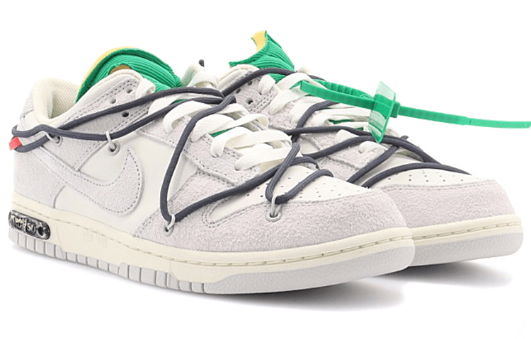 Nike OFF-WHITE x Nike Dunk Low "The 50 NO.20" — фото 8