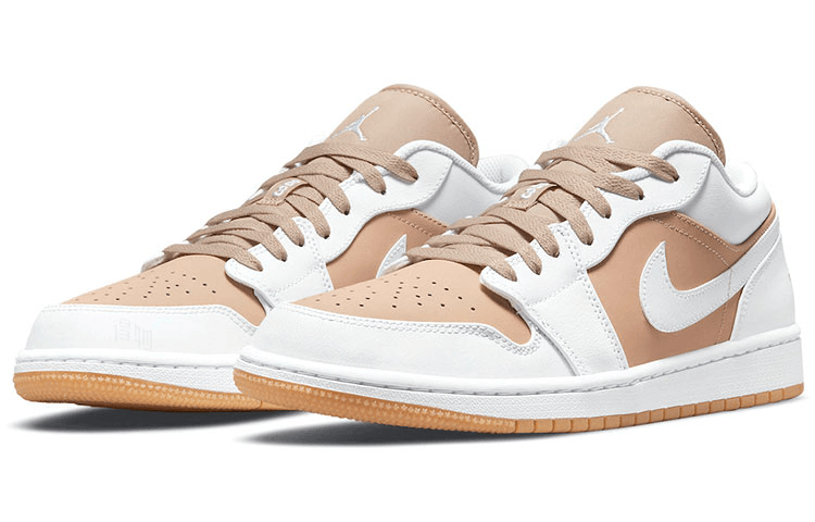 Jordan Air Jordan 1 Low "White/Tan" — фото 8