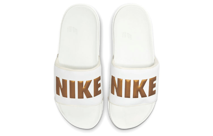 Nike Offcourt Slide White Gold — фото 6
