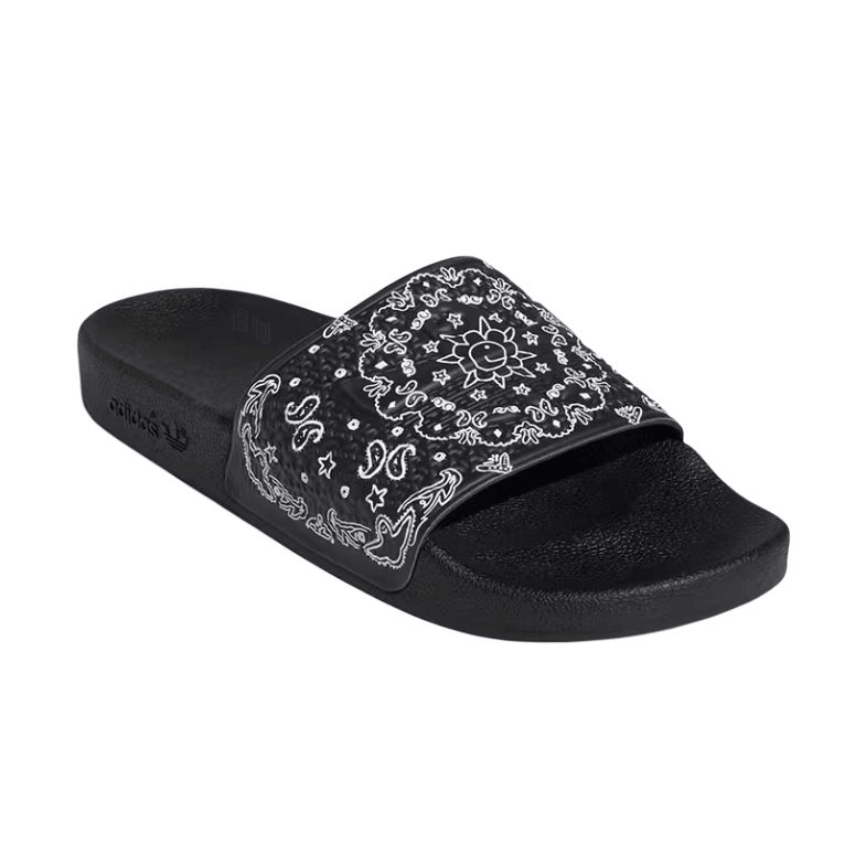 Adidas Shmoofoil Slide Black — фото 8
