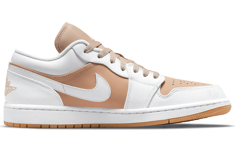 Jordan Air Jordan 1 Low "White/Tan" — фото 7