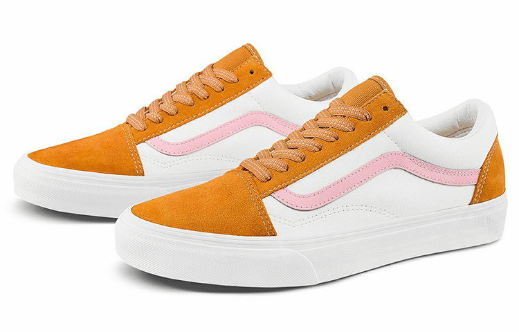 Vans Old Skool White Yellow — фото 5