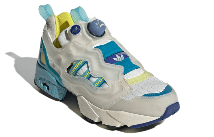 adidas originals Reebok x adidas ZX Fury White Blue — фото 9