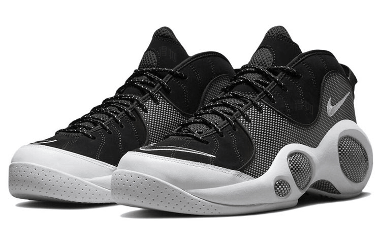 Nike Zoom Flight 95 Black Metallic — фото 8