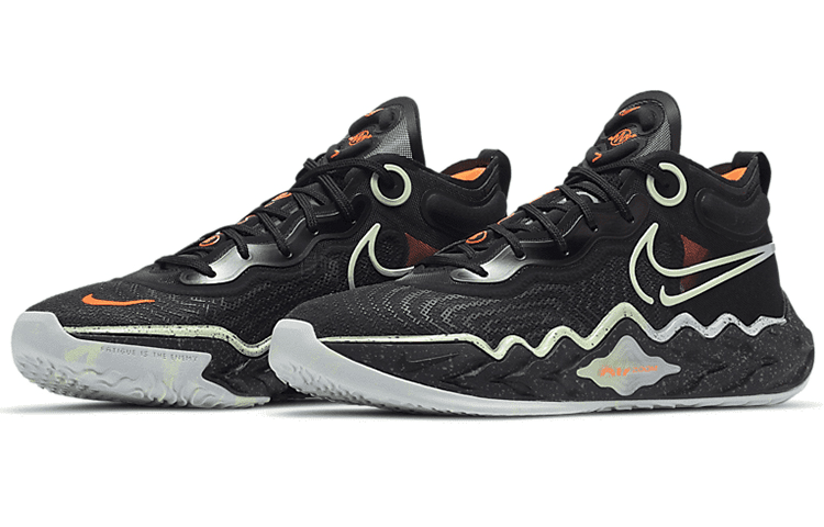 Nike Air Zoom G.T. Run EP Black Green Orange — фото 8
