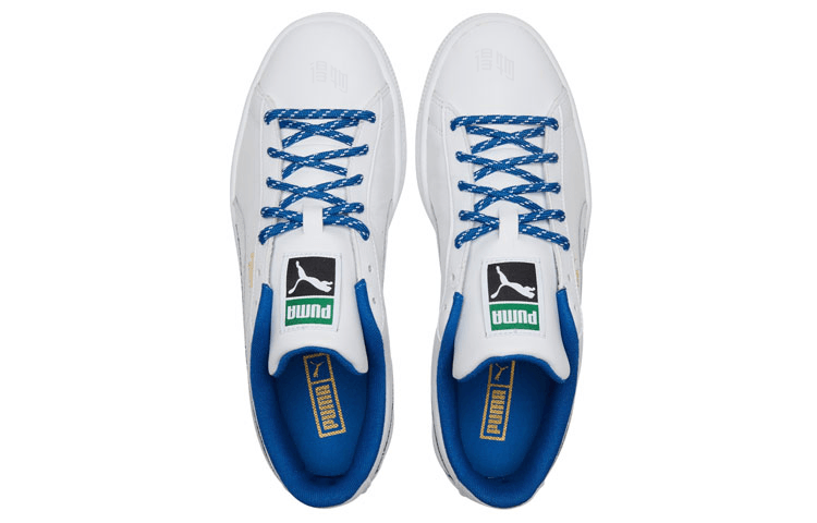 Puma Low Top White Blue — фото 7