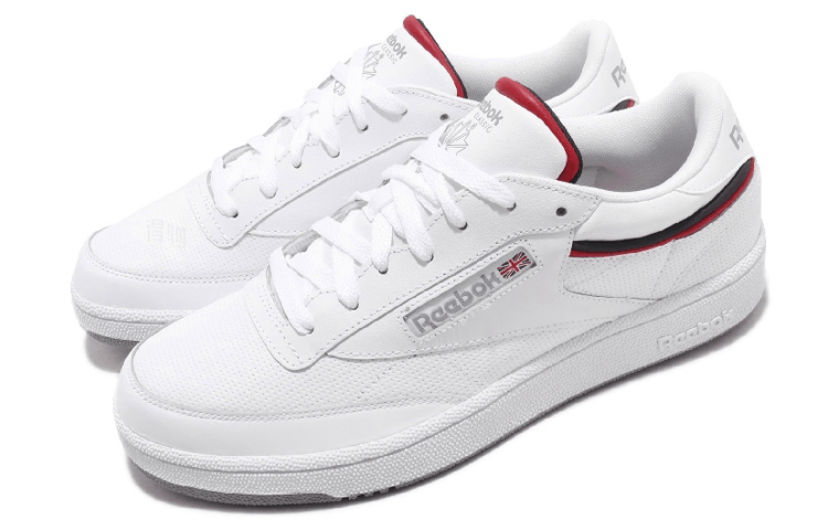 Reebok Club C Pro White Red — фото 7