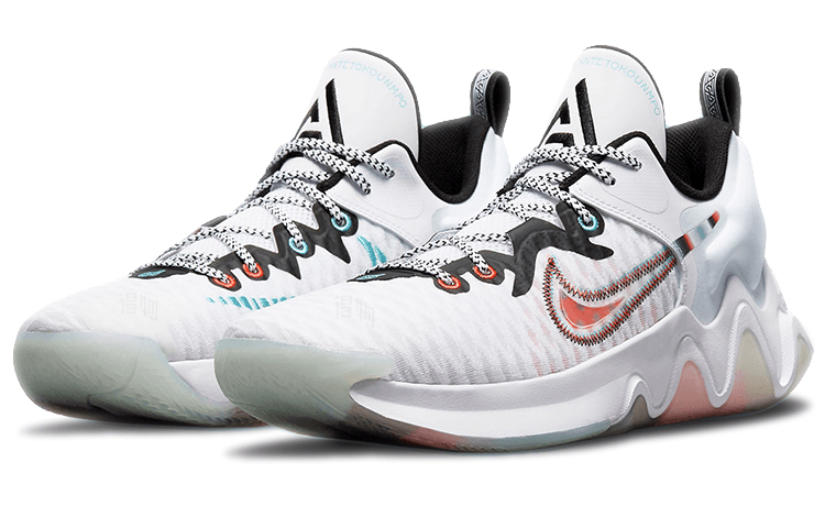 Nike Giannis Immortality Low White Pink — фото 8