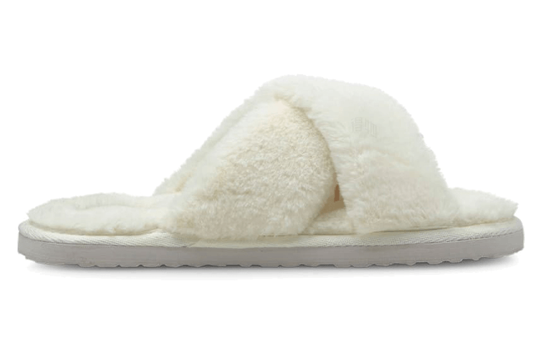 Puma Fluff Slide White — фото 7