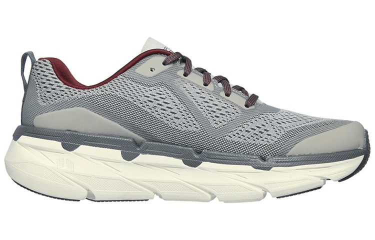 Skechers Max Cushioning Premier Grey White — фото 6