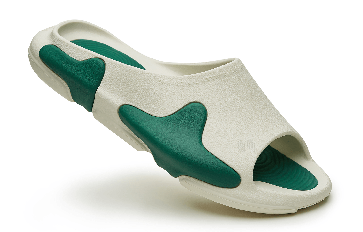 Eqlz Nowre x EQLZ Equalizer Oasis EVA Slides White Green — фото 1