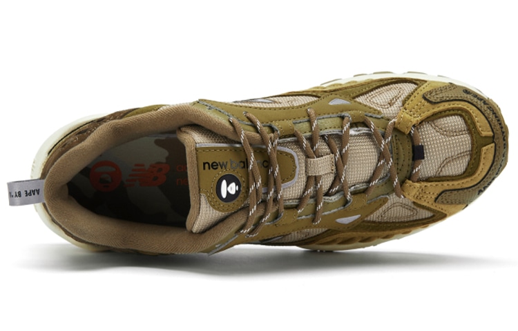 New Balance Aape x New Balance 703 Olive — фото 9