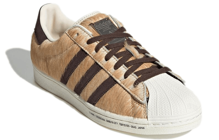 adidas originals atmos x adidas Superstar "Hachiko" Light Brown — фото 8