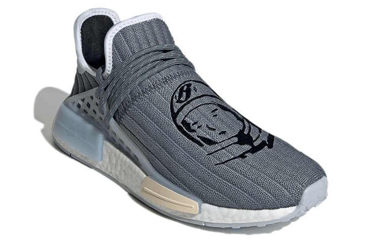 adidas originals Billionaire Boys Club x adidas Pharrell Hu NMD Grey — фото 8
