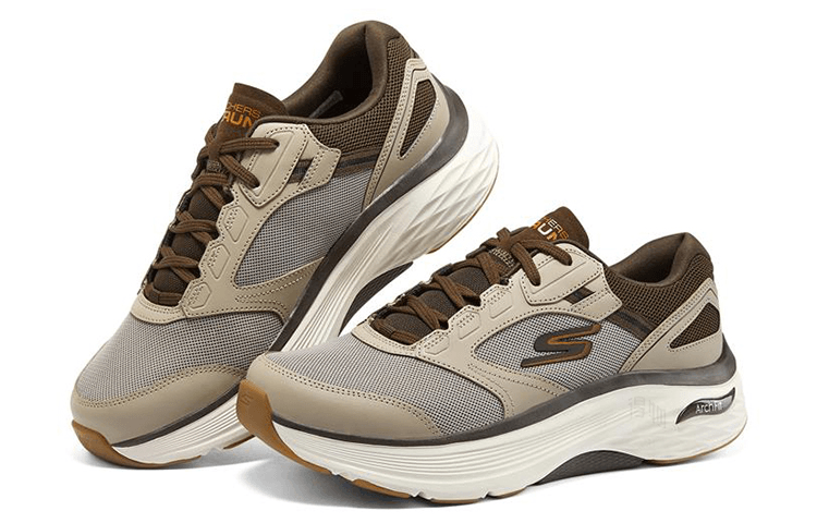 Skechers Max Cushioning Arch Fit Brown — фото 7