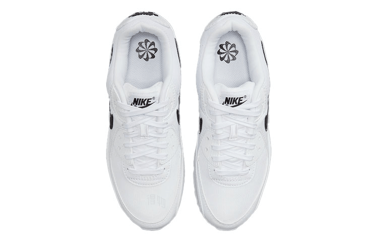 Nike Air Max 90 Next Nature White Black — фото 6