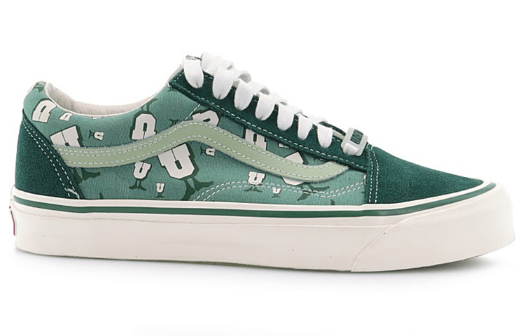 Vans UNDEFEATED x Vans Old Skool Green — фото 7