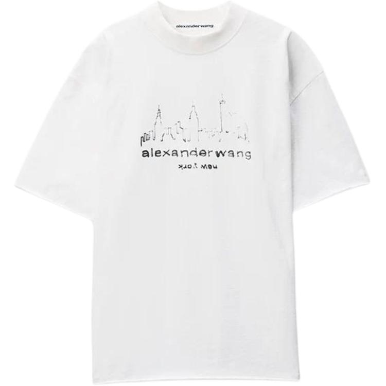 Alexander Wang Oversized Logo T-Shirt