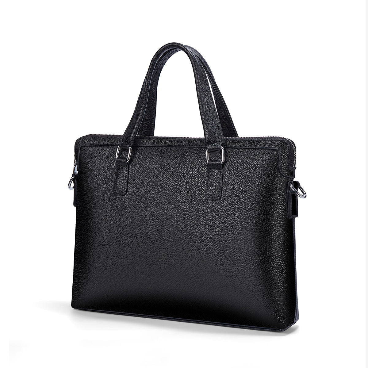 老人头 Oldman Head Classic Business Briefcase Black — фото 1