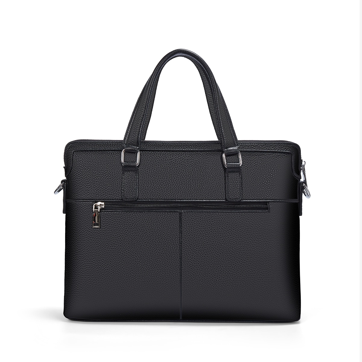 老人头 Oldman Head Classic Business Briefcase Black — фото 3