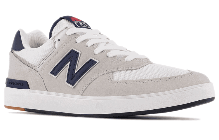 New Balance 574 White Grey — фото 7