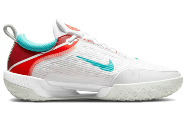 Nike Court Zoom NXT White Red — фото 7