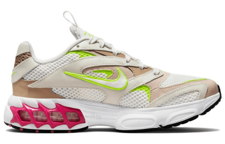 Nike Zoom Air Fire White Brown Green — фото 7