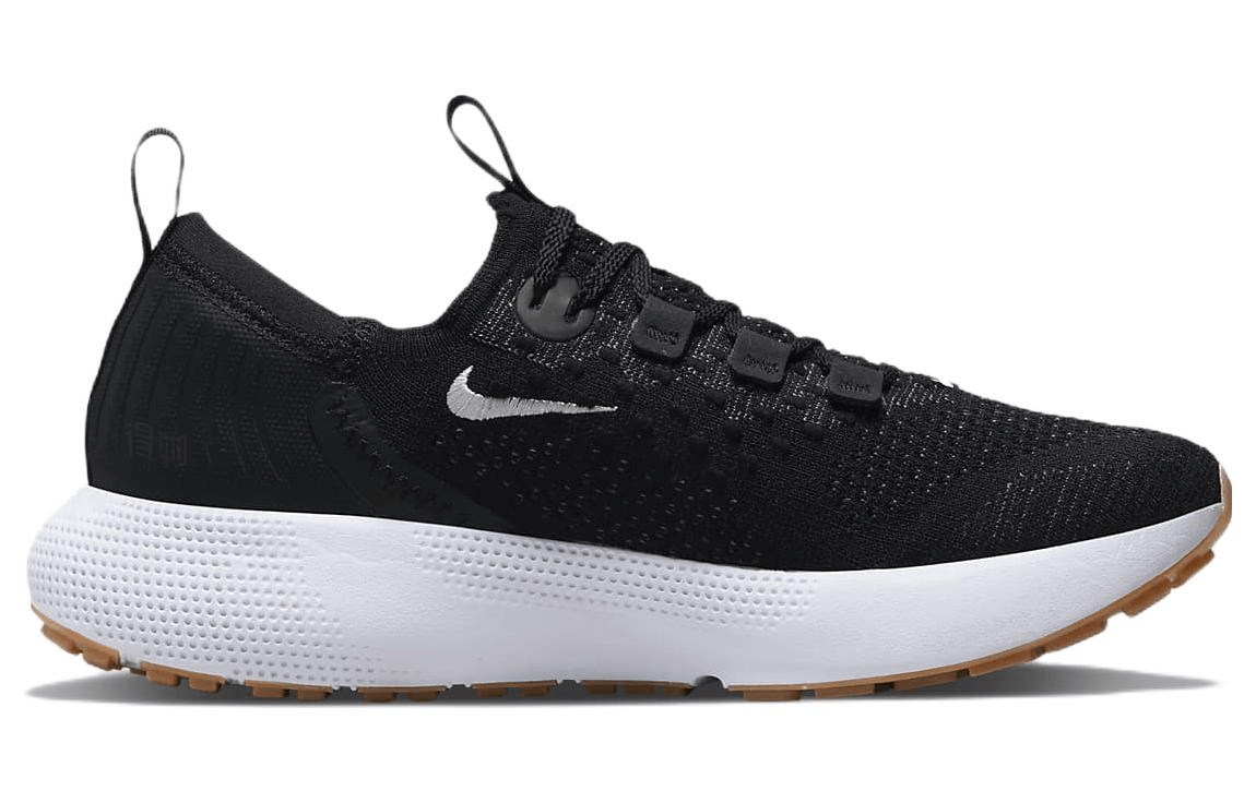 Nike Escape Run Flyknit Black White — фото 1