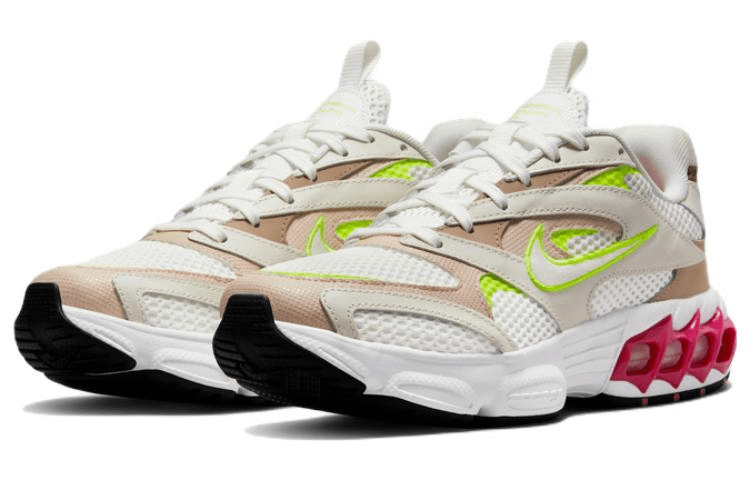 Nike Zoom Air Fire White Brown Green — фото 8